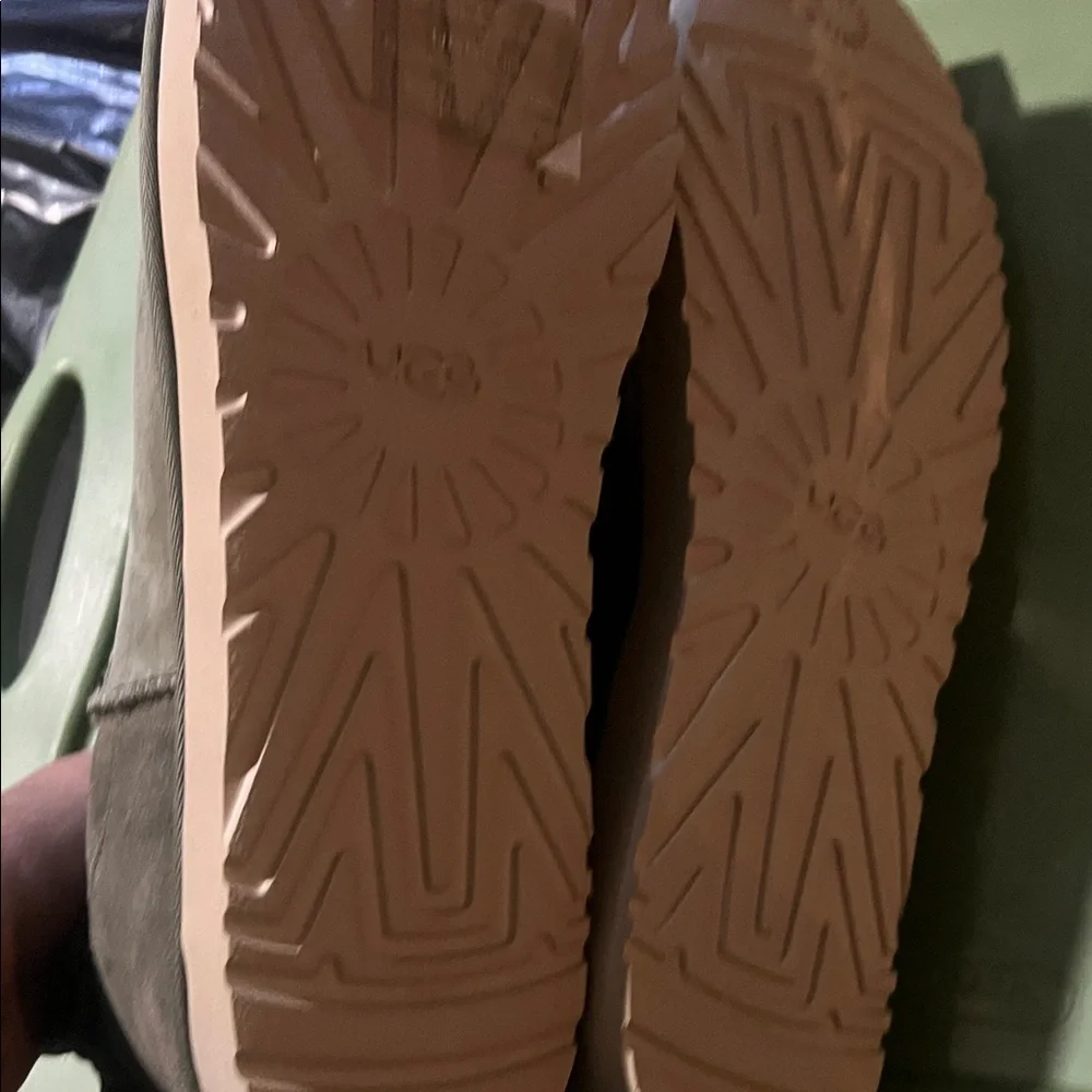 Men UGG Sage Green Suede Boots